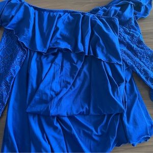 Maternity dress Royal Blue Medium